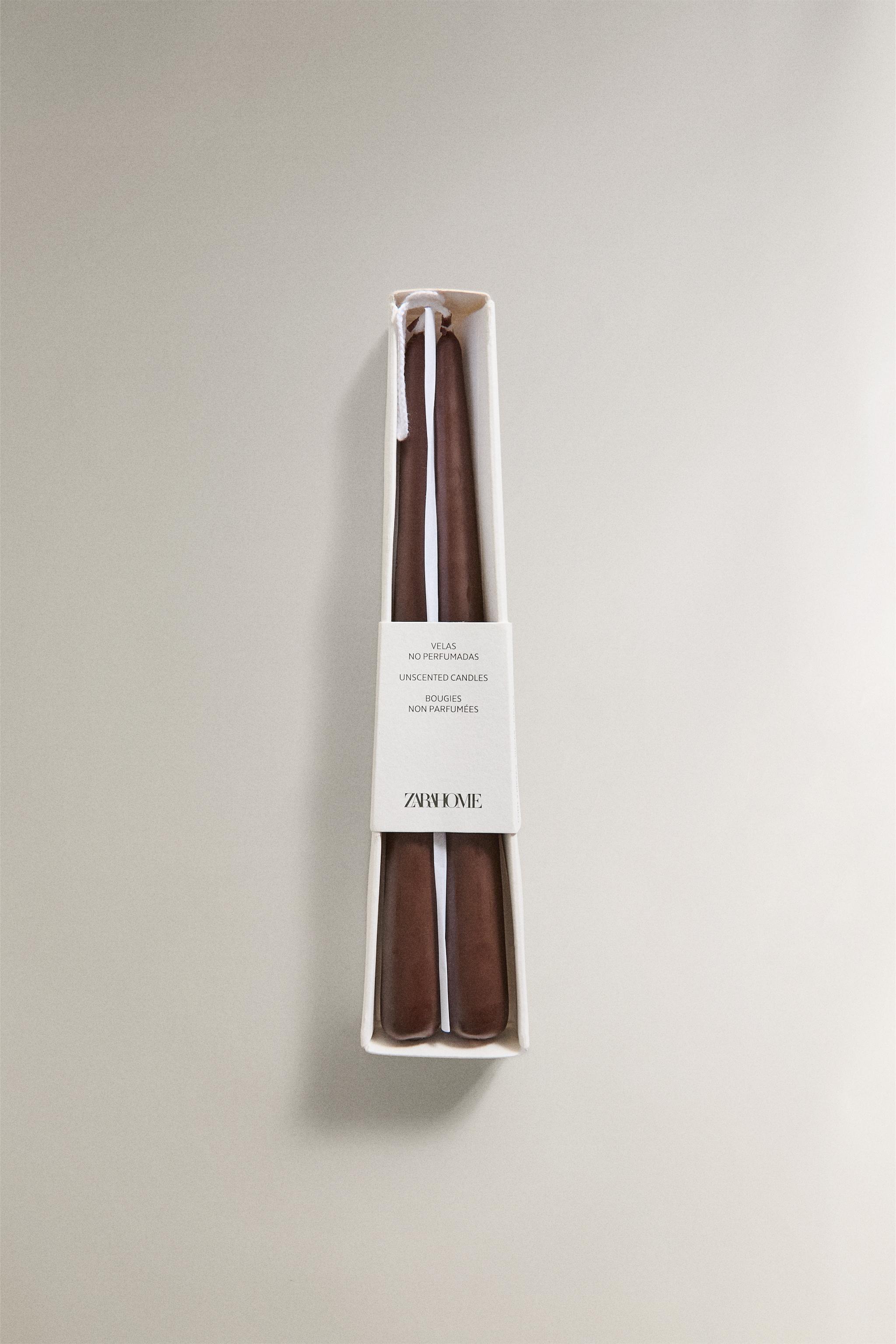 SET OF DECORATIVE CONE CANDLES (SET OF 2)